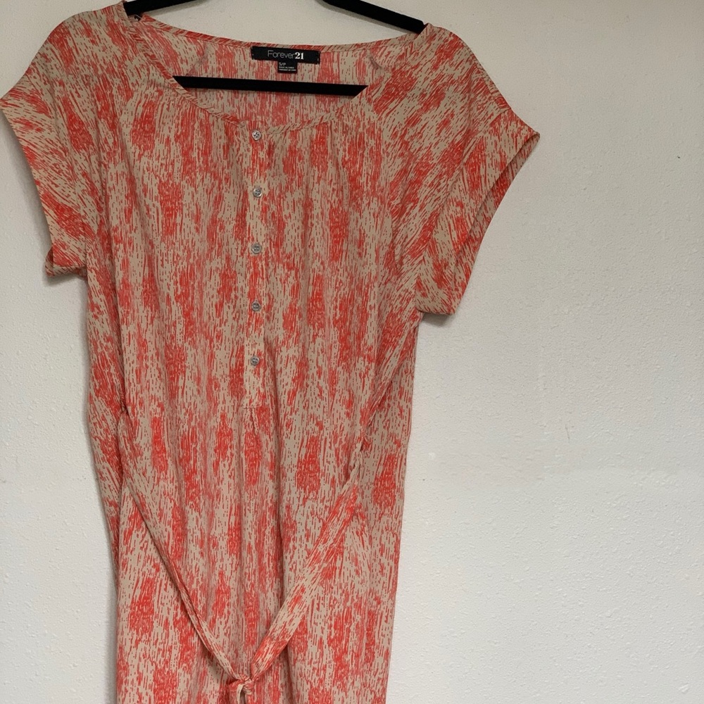 FOREVER 21 mini patterned dress